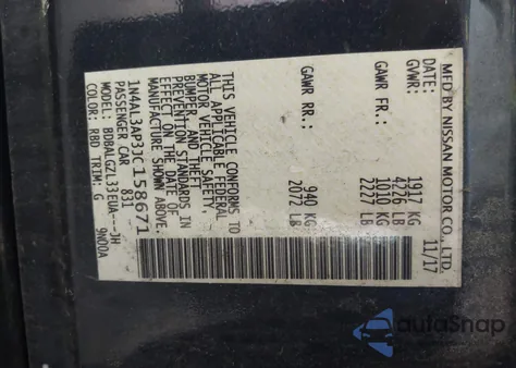 2018 Nissan Altima 2.5 S from USA, damaged, VIN 1N4AL3AP3JC158671